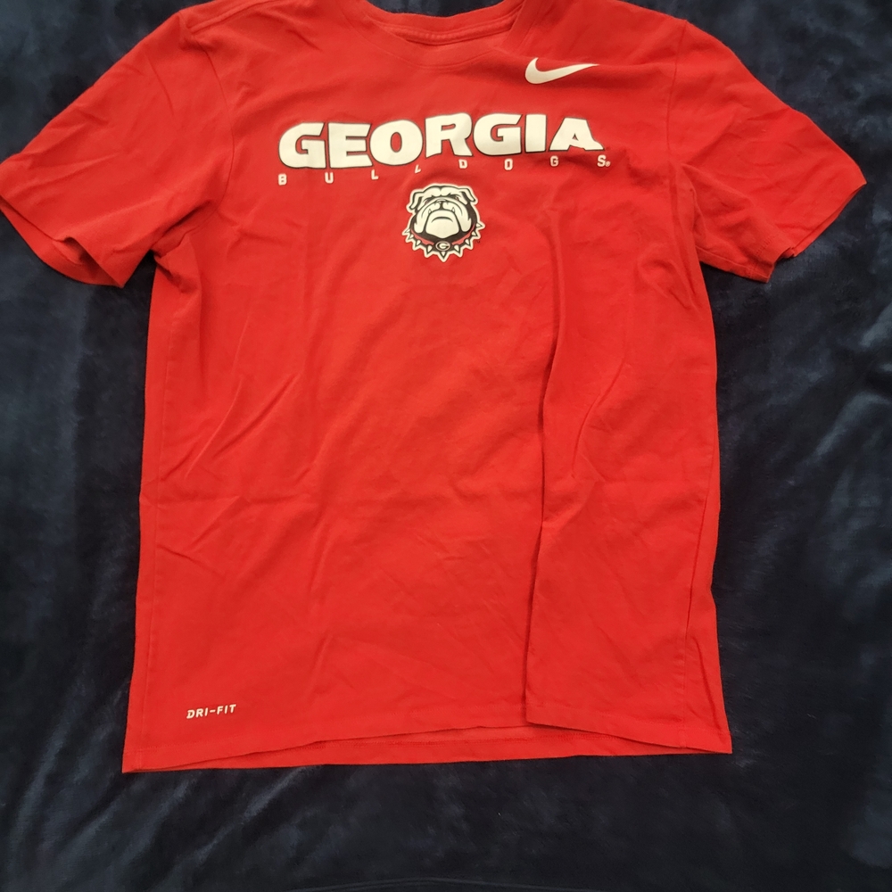 Nike Red Georgia Bulldogs Dri-FIT Men's Tee